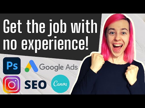 How to Get a Marketing Job after College (with No Experience) | CV Tips