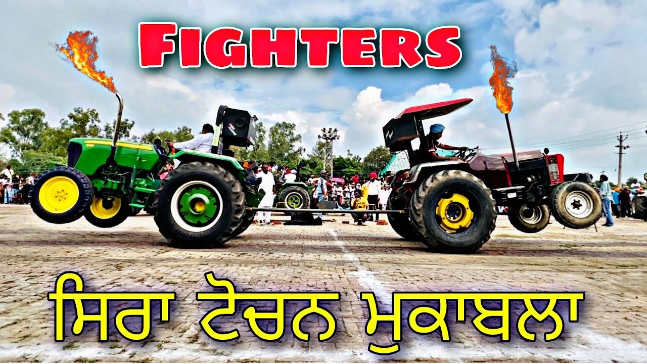 John deere 5310 vs Mahindra Arjun 605 Full Stuck Tractor Tochan Competition | Two Fighters Match