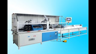 WIRE STRAIGHTENING MACHINE WITH FLY CUTTING SYSTEM THROUGH SAW BLADE MOD. VM/MRTV2