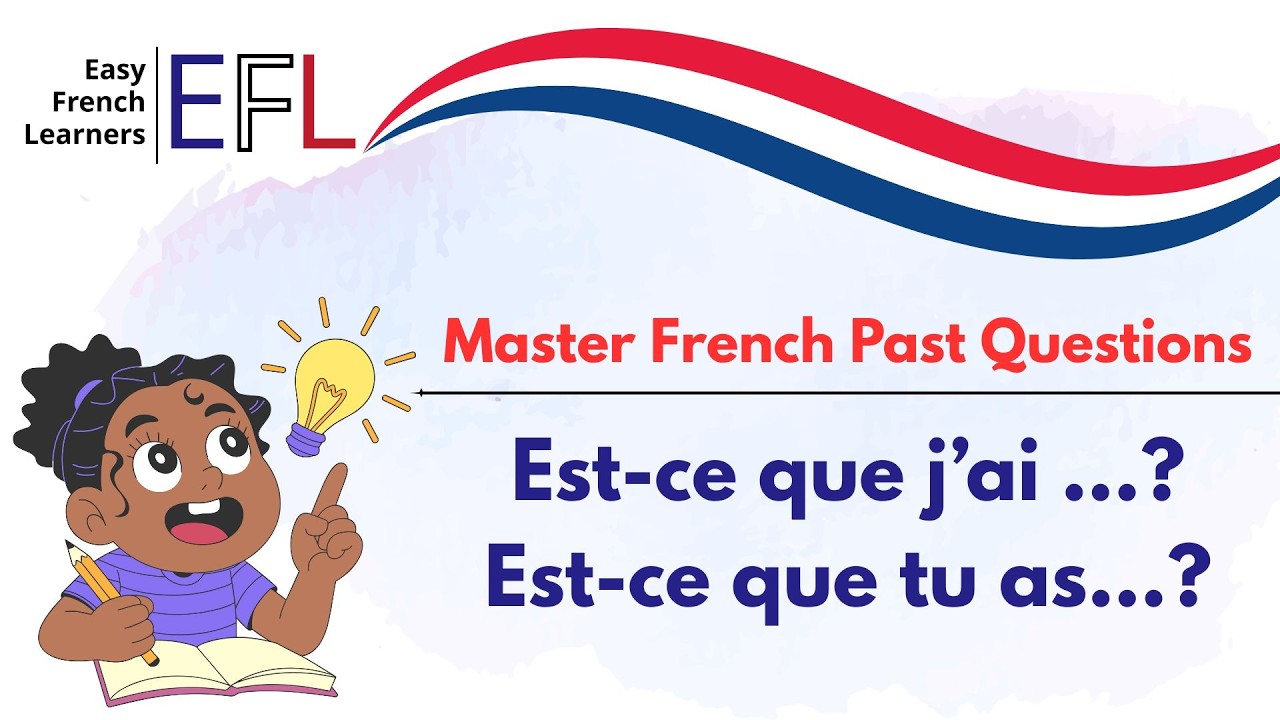 Did I? Did You? in French 🇫🇷 | 50 Question Sentences (Beginner Friendly)