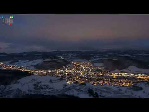 موسيقى ونغم دافئ غيتار مع صوت المطر رووعة