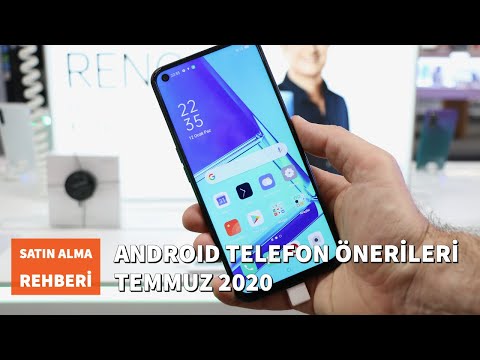 Android telefon önerileri - Temmuz 2020