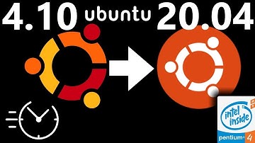 Upgrading through every version of Ubuntu 32-bit (time lapse)