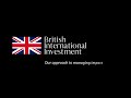 British international investment our approach to managing impact