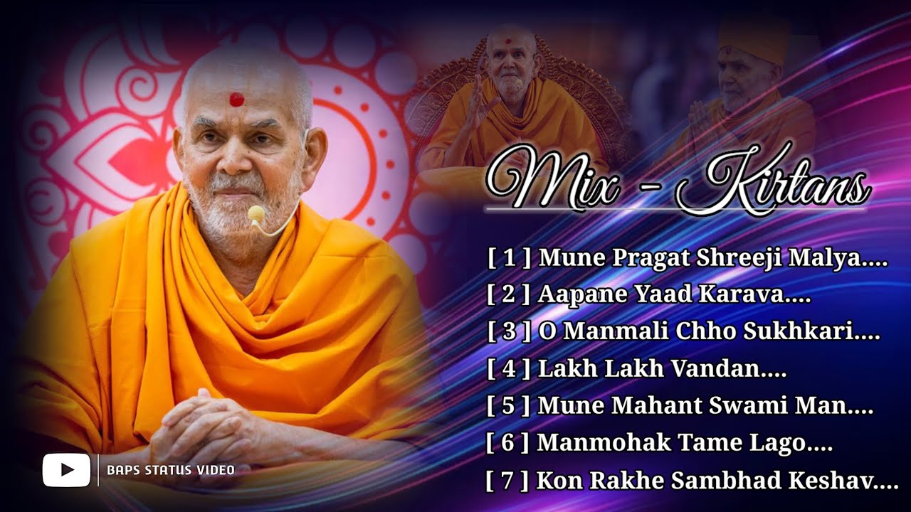 Mix - Kirtans || New - 2026 || HH Mahant Swami Maharaj || BAPS Kirtan Video || BAPS Status Video ||