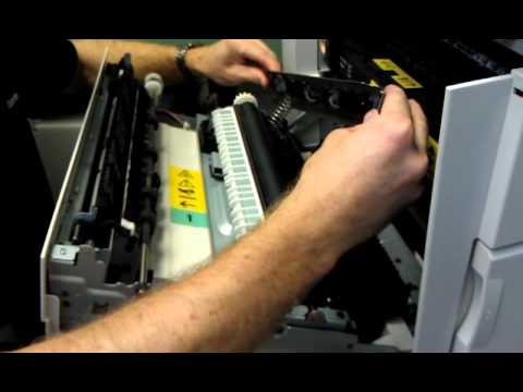 Xerox Phaser 7700, 7750, 7760 Door A Chute Installation