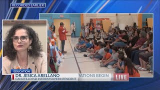 Canutillo interim super talks bonds, projects