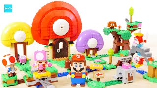 レゴ スーパーマリオ キノピオ と 宝さがし 71368 レゴマリオ ／ LEGO Super Mario Toad’s Treasure Hunt Expansion Set Speed Build