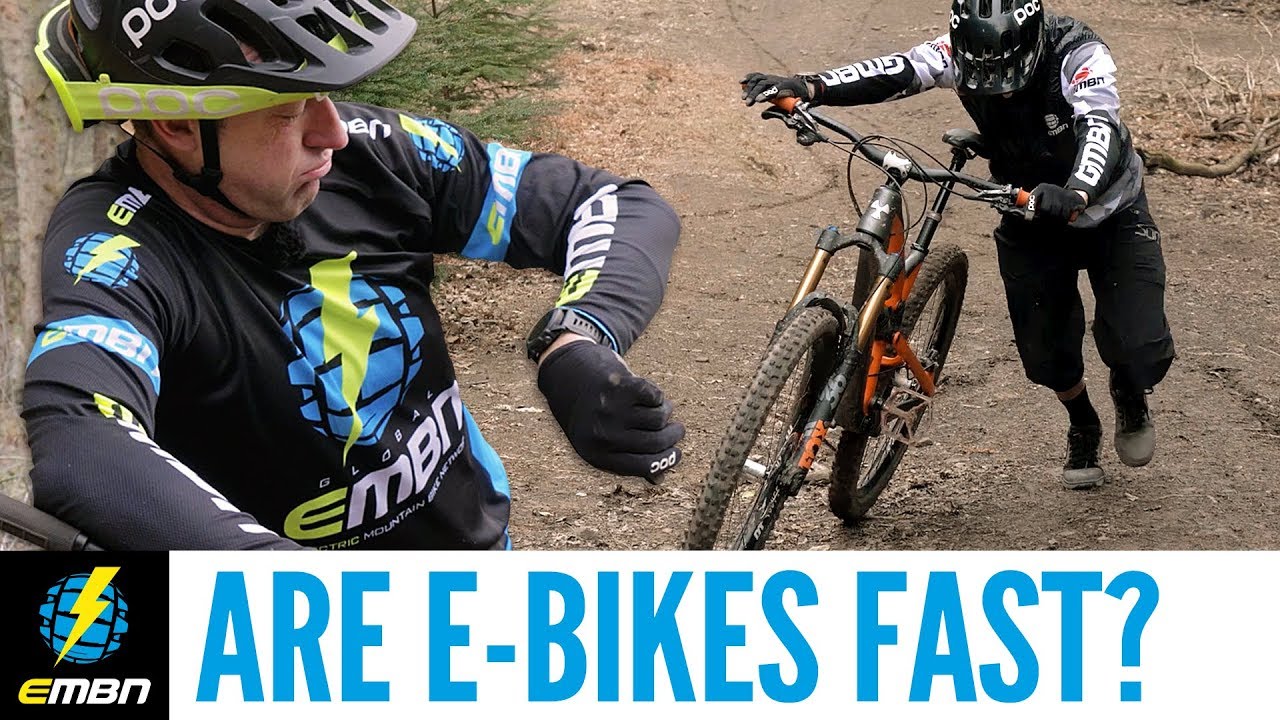 Are E Bikes Fast? | EMBN Vs GMBN - YouTube