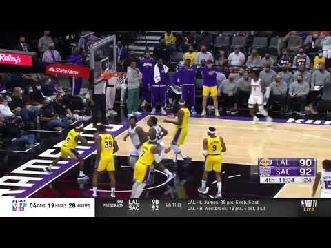 Terence Davis vs LAL 20 PTS        10.14.21