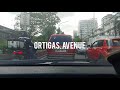 Philippines 🇵🇭 driving tour White plains via  Lanuza drive going to Capitol Commons pasig