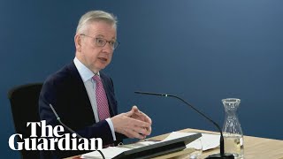 Covid-19 inquiry: Michael Gove apologises for 'mistakes made by government'