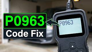 How To Fix P0963 Code - Transmission Pressure Control Solenoid A High Voltage
