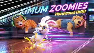 MAXIMUM ZOOMIES 🏎️💨 (Official Eurobeat Bunny Drift Anthem) screenshot 3