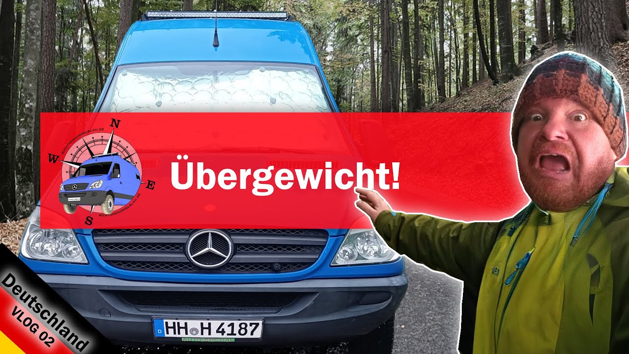 🔵 Vlog 2 - Die bittere Wahrheit zu den 3,5t - Übergewicht beim Wohnmobil/Campervan
