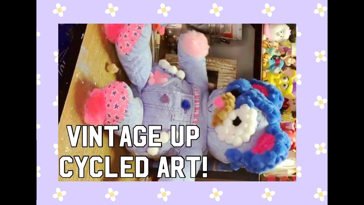 Vintage Toy Upcycle Art! | Gabrielle Regina