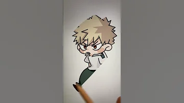 MHA Cute Tiny Bakugo Not Traced Pinterest Refrnce Https Pin It 6C5pgM2 Mha Bnha Bakugou Art 