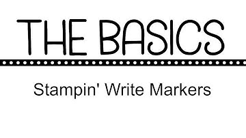 The Basics: Stampin