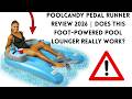 PoolCandy Pedal Runner Review 2026 | Does This Foot-Powered Pool Lounger Really Work?