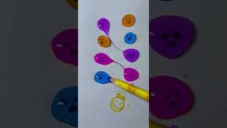 Fun color #art #satisfying #drawing #shorts
