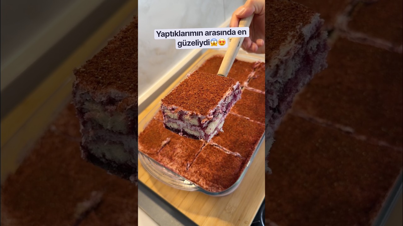Orman meyveli tiramisu😍 #tarif #tiramisu #ormanmeyvelitiramisu  #youtubeshorts # #pratiktarifler