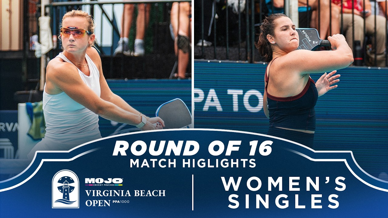 Kate Fahey vs Zoey Weil | Best Points | Women's Singles R16 | PPA Virginia Beach Open 2026