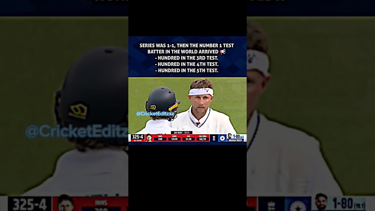It's Joe Root Era In Test Cricket 🔥