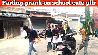 FUNNY WET FART PRANK ON CUTE GIRLS 😂 | FUNNY REACTION🤣 | Mithun Chaudhary