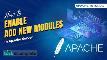 How to Enable or Add New Modules  in Apache Server