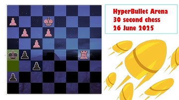 [26V06HB25] Hourly HyperBullet Arena 30 second chess -  26 June 2025
