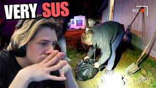 xQc Reacts | Family Discovers Missing Dad's Head Inside Garbage Bag