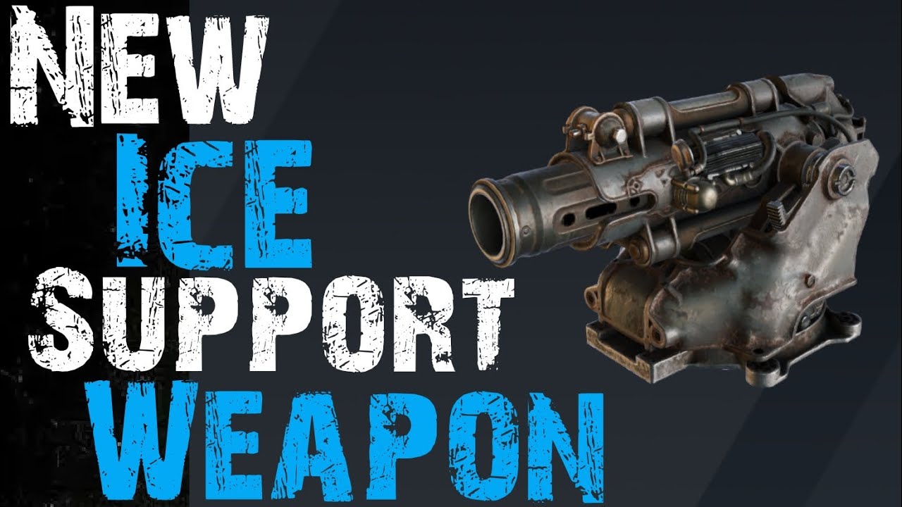 Crossout - New Jotun Cryogenic Support Weapon!! ps4