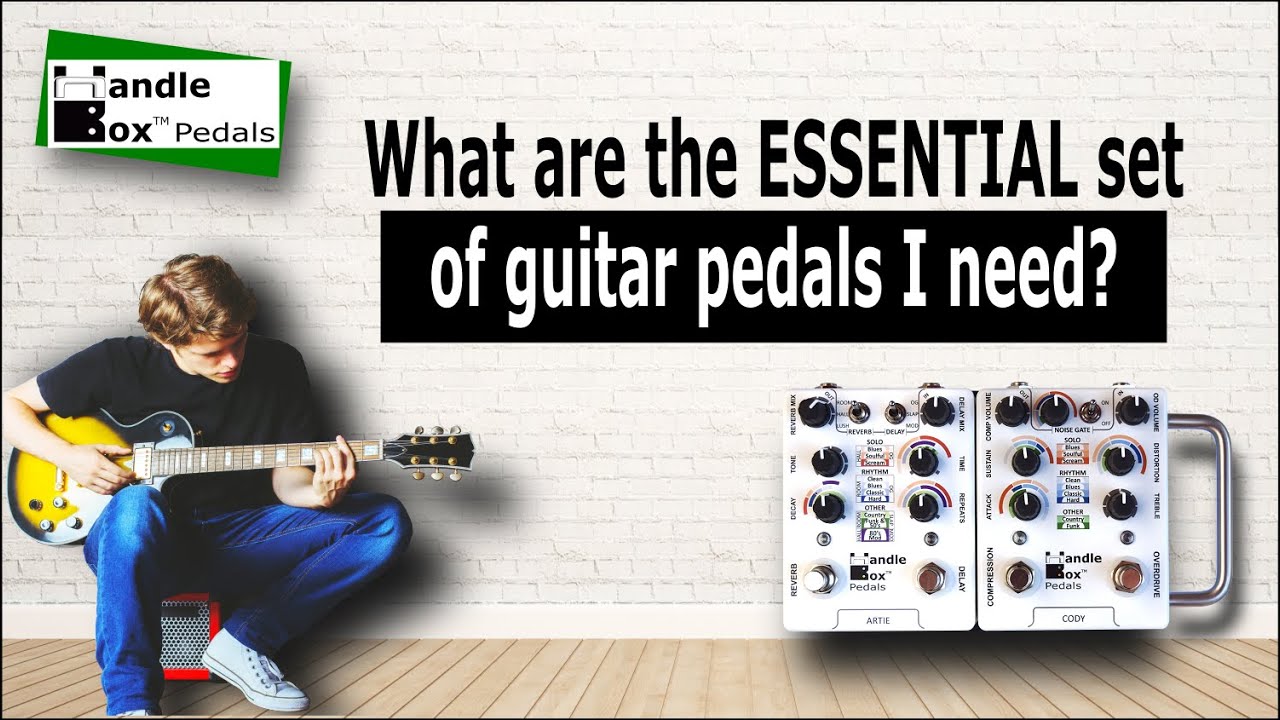 5 Essential Guitar Effects Pedals YouTube