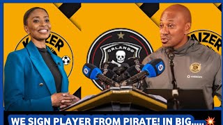 DEAL DONE ✅️  orlando pirates striker Accept to Joins Kaizer Chiefs | Welcome to Amakhosi Master✍️🔥