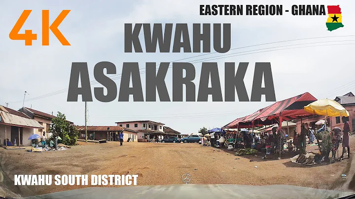 Kwahu Asakraka Drive Tour in the Eastern Region of Ghana 4K