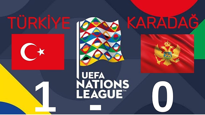 Türkiye - Karadağ l UEFA Uluslar Ligi l Maç Özeti