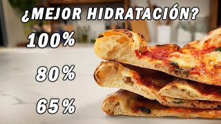 ¿Cuál es la mejor hidratación para hacer pizza en casa?