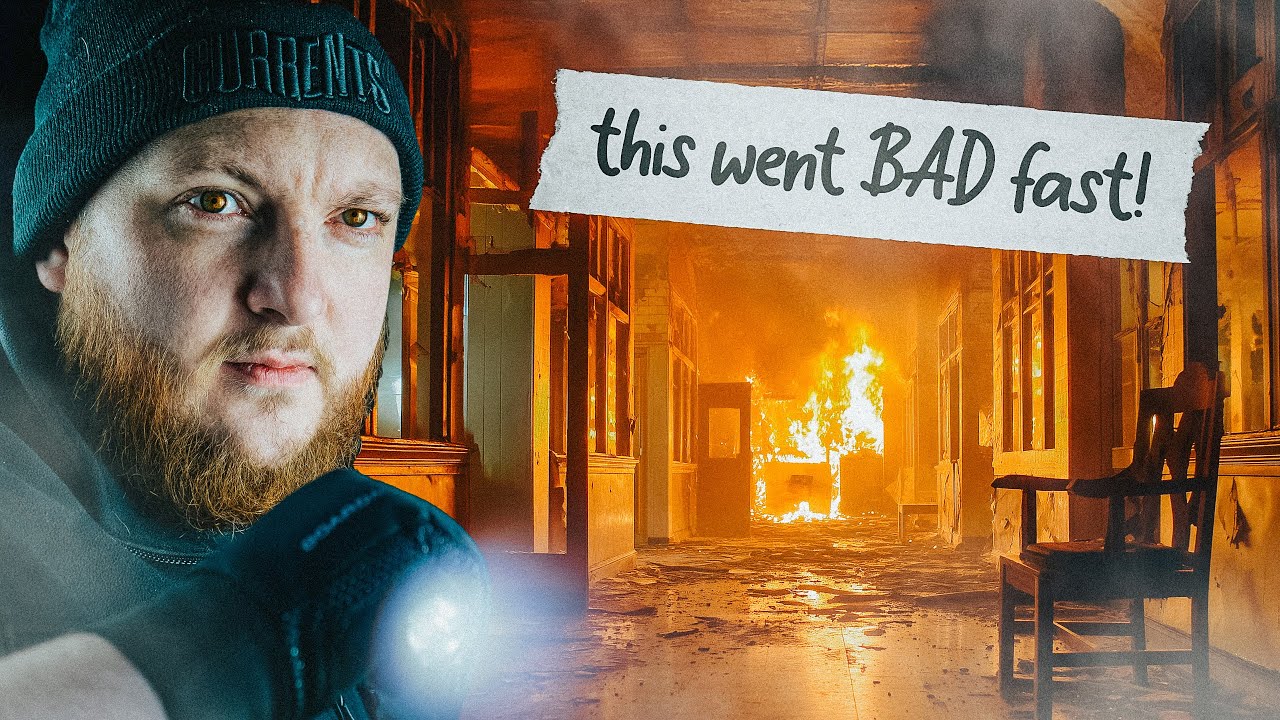 The time we ended up in a house fire...