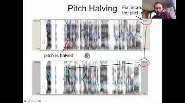 Ling 441 - Advanced Phonetics - Automatic Pitch Tracking, part 3