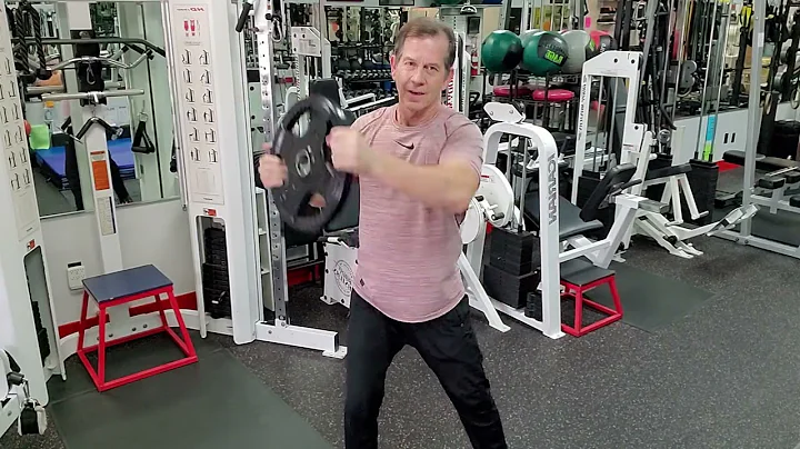 A quick workout at personal fitness partners