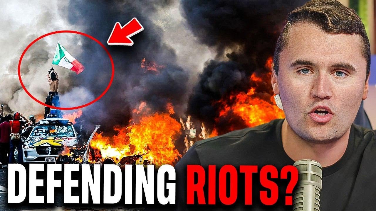 Charlie Kirk and Mark Halperin Analyze Democrat Response to Los Angeles Riots and National Guard Deployment