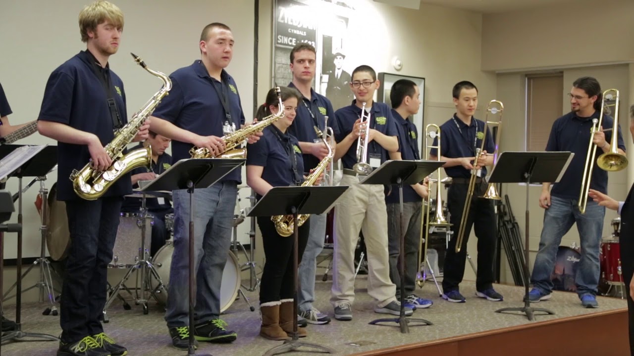 Higashi Jazz Band Plays at Zildjian (2015)