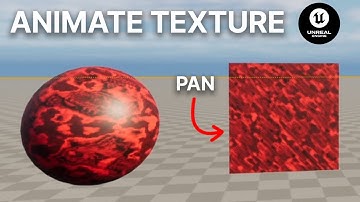 Animated Pan or Move a Texture - Unreal Engine 5 Material Tutorial