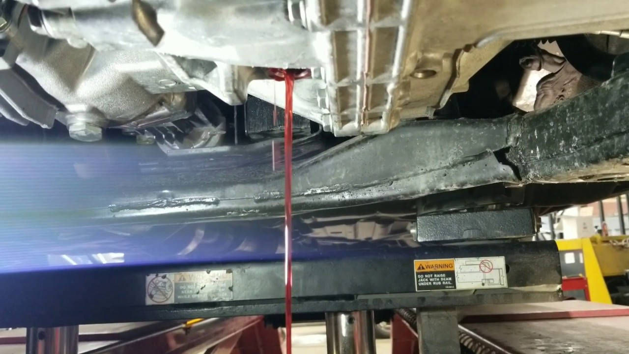 2018 Toyota Highlander Transmission Fluid Change