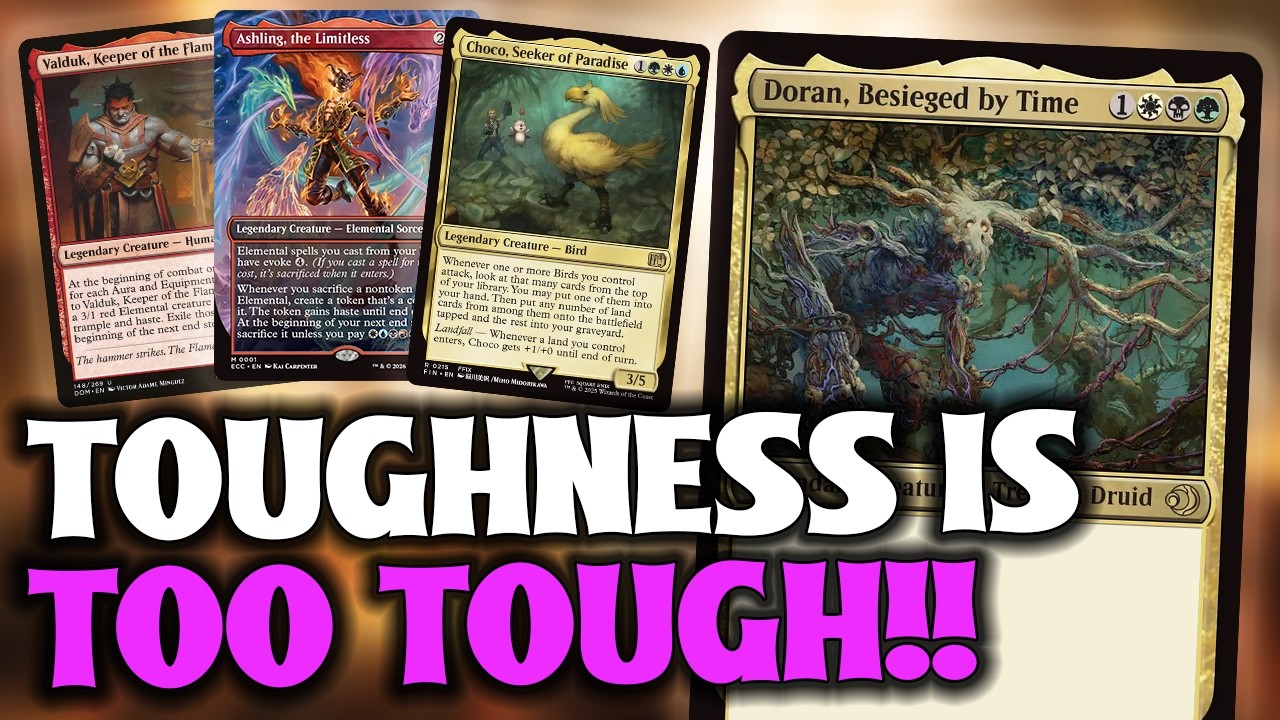 Доран в осаде времени против Чоко против Эшлинг против Вальдука | Геймплей MTG Commander | tribalkai