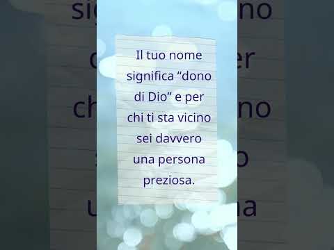 Video Buon Onomastico Matteo!