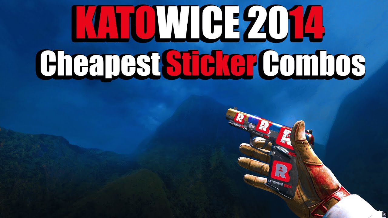 The Cheapest 4x Katowice 2014 Sticker Combos Currently on CSFloat