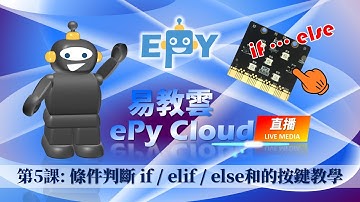 第5課: Python條件判斷 if / elif / else和的按鍵教學