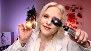 An ASMR Eye Exam: Light & Dark