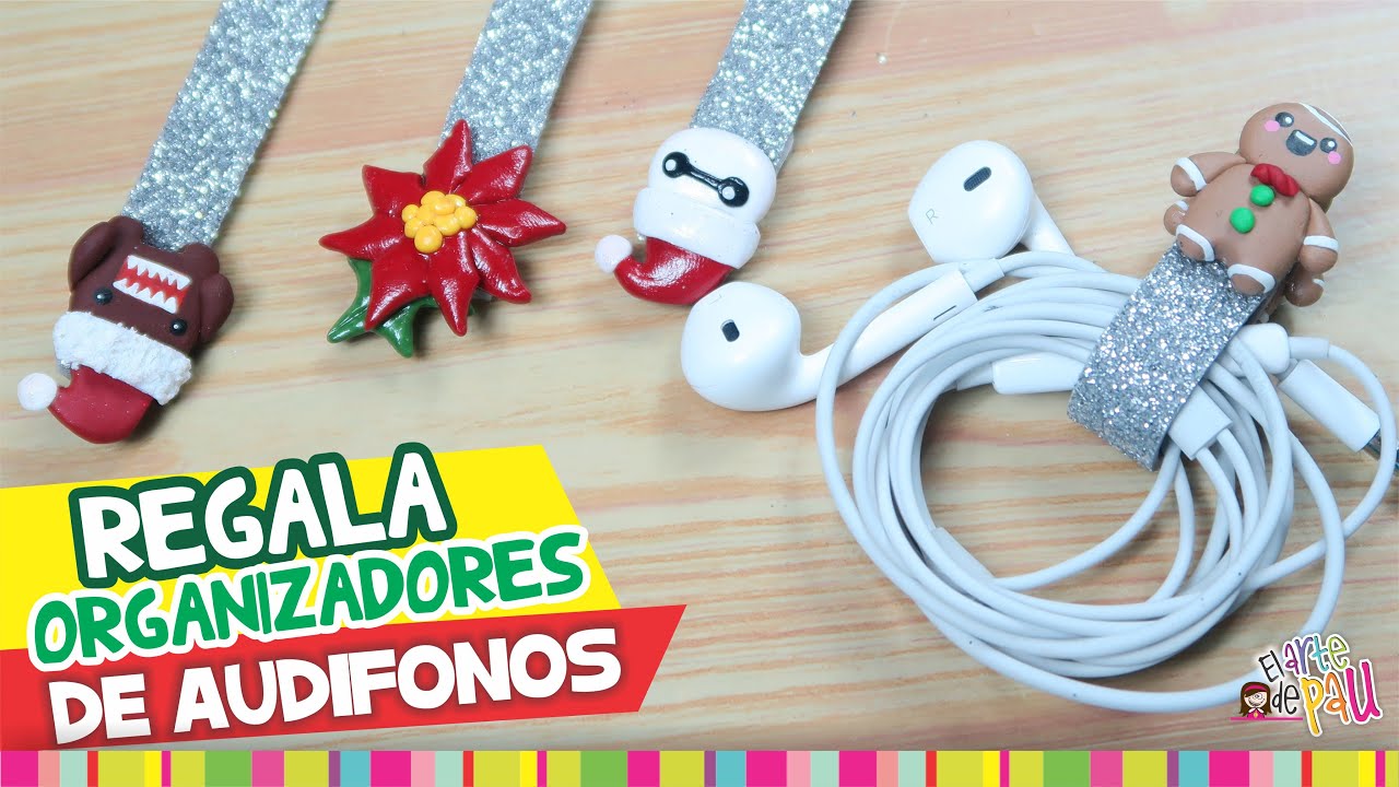 Organizador NAVIDEÑO PARA AUDÍFONOS